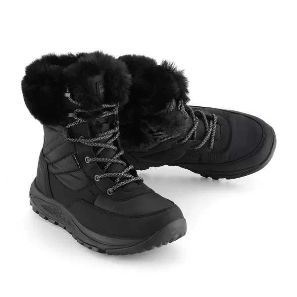  Winterstiefel für Damen ALPINE PRO UGANA SCHWARZ 