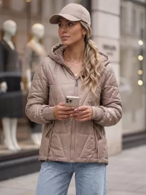 Damenjacke DSTREET TY5783 BEIGE
