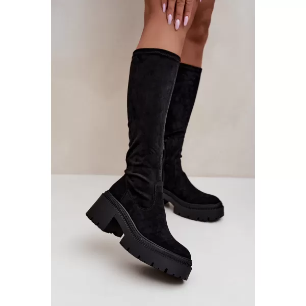  Damenstiefel BOTO 9671A-1 SCHWARZ 
