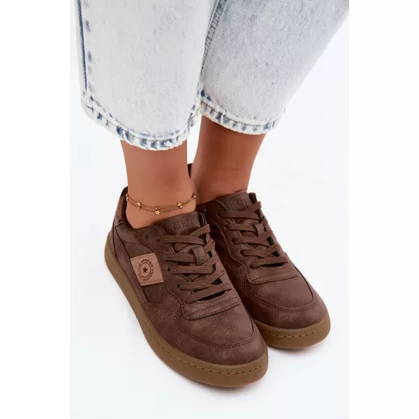  Damen-Sneaker BIG STAR SHOES UU274017 BRAUN/BEIGE 