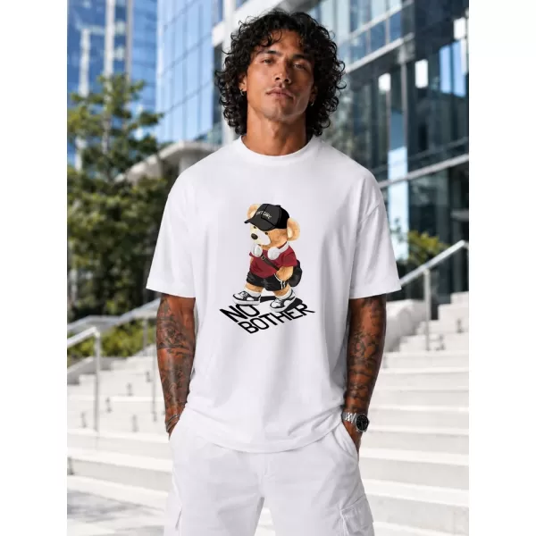  Herren-T-Shirt DSTREET NX1039R-WH-O WEIß 
