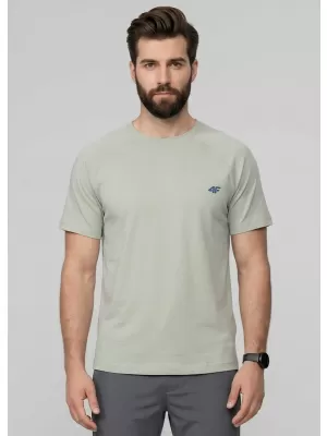 Herren-T-Shirt 4F WAW25TTSHM2373 MINZE