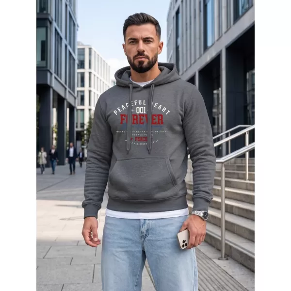  Herren-Sweatshirt DSTREET NX5150BX-05-09 DUNKELGRAU 