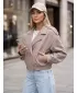 Damenmantel DSTREET TY6025 BEIGE