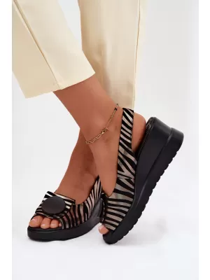 Damensandalen ARTIKER 58C0295 SCHWARZ