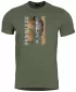 Herren-T-Shirt PENTAGON AGERON FEARLESS K09012-FE OLIVGRÜN