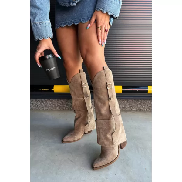 Damenstiefel BOTO 7699A KHAKI 