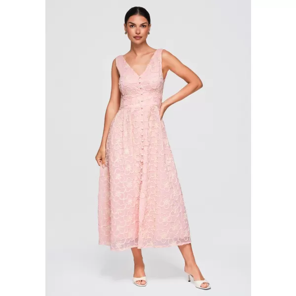  Kleid OMBRE OW-DLR-E0015 ROSA 