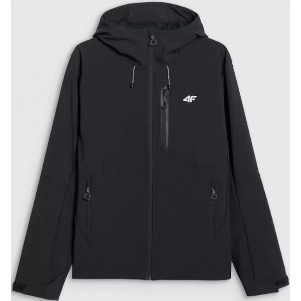 Herren-Softshelljacke 4F RAW25TSOFM506 TIEFSCHWARZ 
