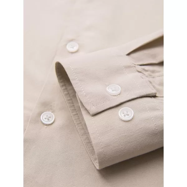  Herrenhemd OMBRE OM-SHCS-0190 BEIGE 