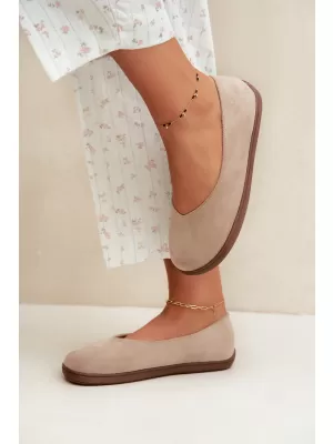 Ballerinas für Damen BOTO 9877 BEIGE