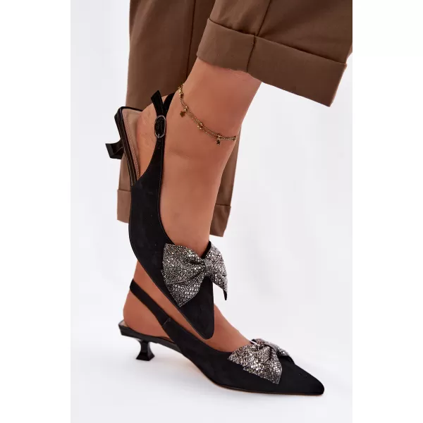 Damensandalen D&A 42761-19 SCHWARZ 