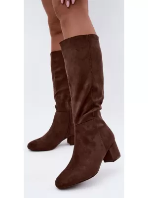 Damenstiefel S.BARSKI HY62-8131 BRAUN