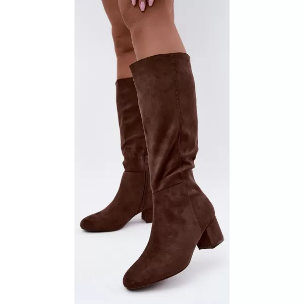  Damenstiefel S.BARSKI HY62-8131 BRAUN 