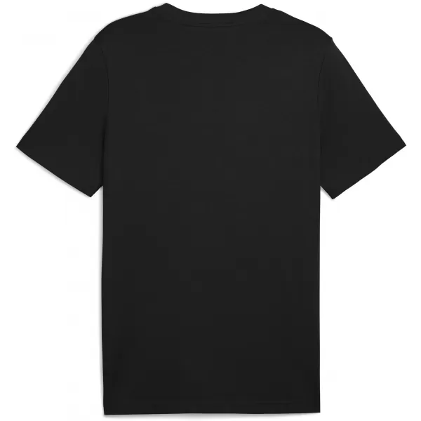  Herren-T-Shirt PUMA GRAPHICS 2 COLOR SMALL NO. 1 LOGO TEE 68471701 PUMA SCHWARZ 