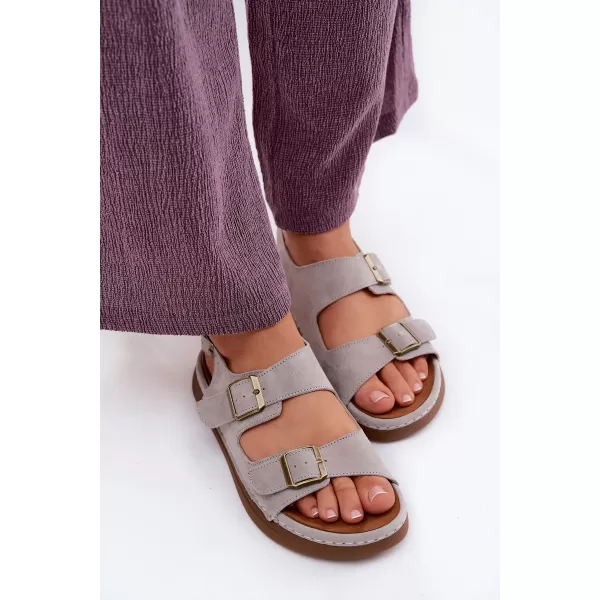  Damensandalen VINCEZA 79620 GRAU 