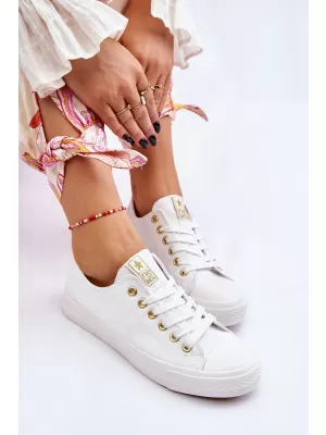 Damen-Sneaker EVENTO 9SP30-1141 WEIß/GOLD