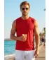 Sport-Tanktop für Herren MALFINI BREEZE 820 ROT