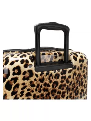 Ein Satz Koffer HEYS Elite S, M, L BRAUNER LEOPARD