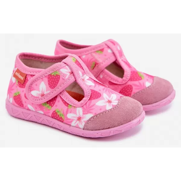  Kinderhausschuhe MILAMI 112/BR-15 ROSA 