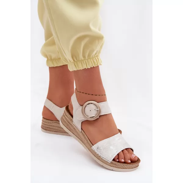  Damensandalen INBLU RV000013 BEIGE 