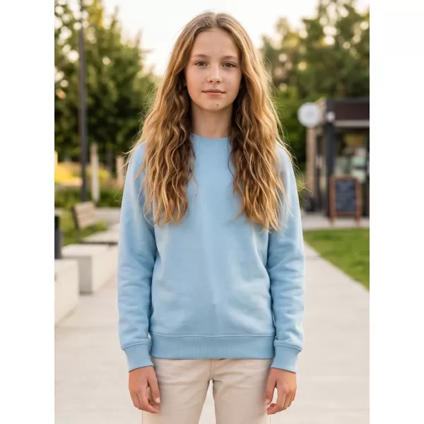  Kinder-Sweatshirt MALFINI CREW 427 HIMMELBLAU 