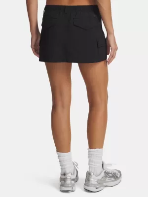 Damen-Shorts UNDER ARMOUR UNSTOPPABLE UTILITY SKIRT 6009725-008 SCHWARZ