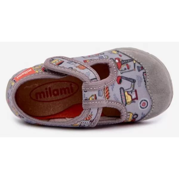  Kinderhausschuhe MILAMI 112/BR-81 GRAU 
