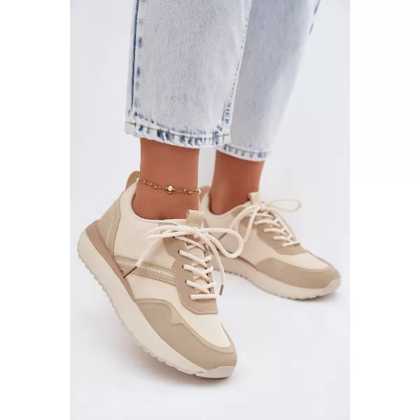  Damen-Sneaker BIG STAR SHOES TT274278 BEIGE 