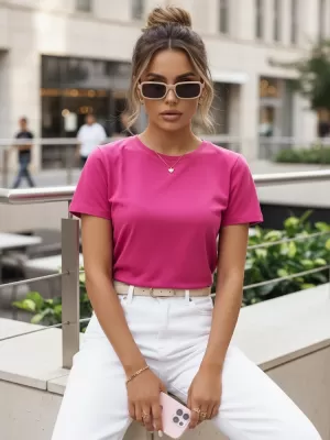 Damen-T-Shirt DSTREET RY2119 ROSA