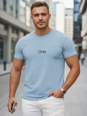 Herren-T-Shirt DSTREET NX5125R-SK HELLBLAU