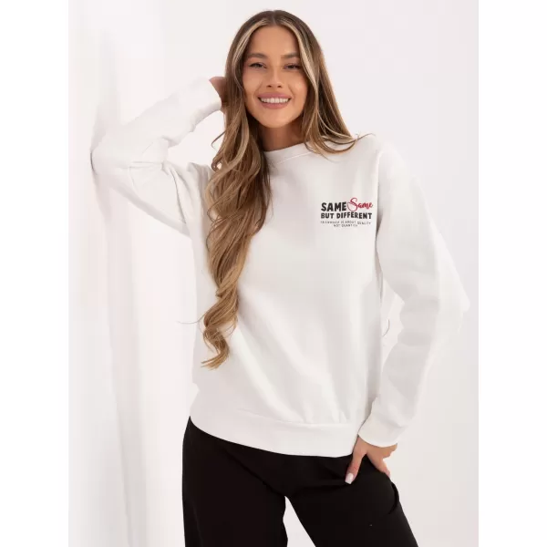  Damen-Sweatshirt SUBLEVEL D10608BC02568J WEIß 