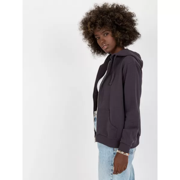  Damen-Sweatshirt BASIC FEEL GOOD B-002.10 GRAPHIT 