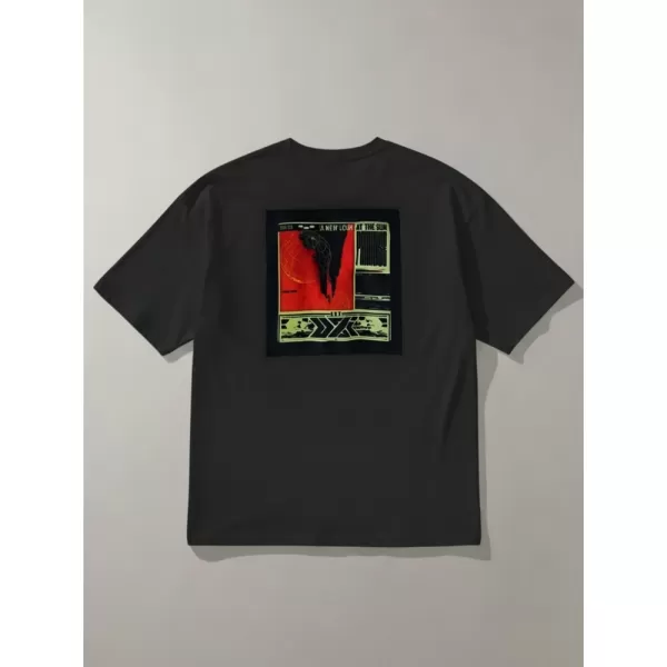  Herren-T-Shirt DSTREET RX5304 SCHWARZ 