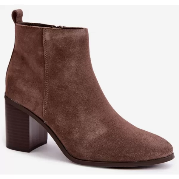  Damen-Stiefeletten SERGIO LEONE BT-49-S BRAUN 