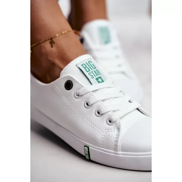  Damen-Sneaker BIG STAR SHOES GG274006 WEIß/GRÜN 