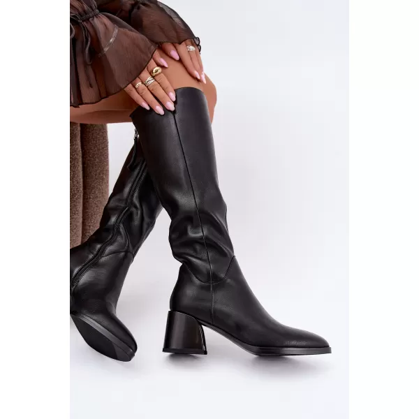  Damenstiefel D&A JC62-1069 SCHWARZ 