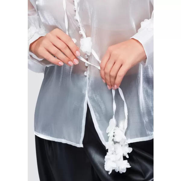  Damenbluse OMBRE OW-TS-E0086 WEIß 