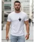 Herren-T-Shirt DSTREET NX5090R WEIß