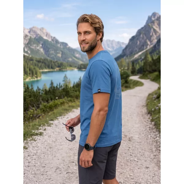  Herren-T-Shirt ALPINE PRO TERMES 4 VALLARTA BLAUE VARIANTE PA 
