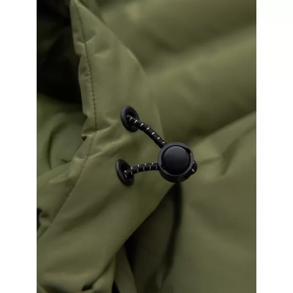  Winter-Steppjacke für Herren OMBRE OM-JAHP-0305 OLIVE 