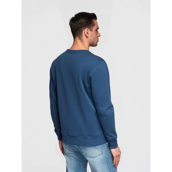  Herren-Sweatshirt OMBRE OM-SSBN-0271 MARINEBLAU 