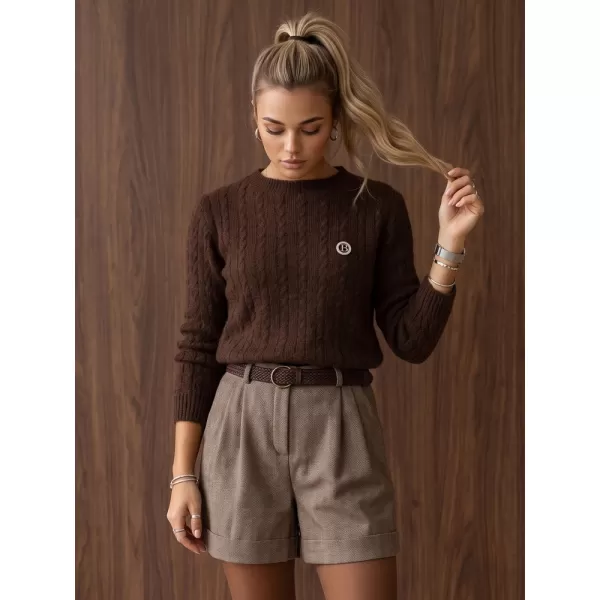  Damenpullover DSTREET MY2674 BRAUN 