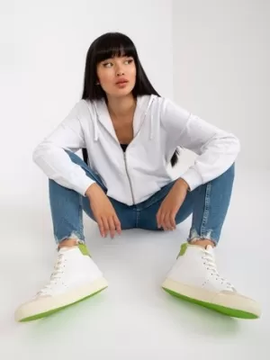 Damen-Sweatshirt BASIC FEEL GOOD B-002.72 WEIß