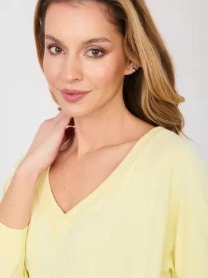Kleid BASIC FEEL GOOD RV-SK-7203.35P LEUCHTEND GELB