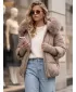 Damenjacke DSTREET TY5994 BEIGE