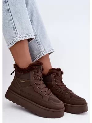 Damenschuhe BIG STAR SHOES UU274168 BRAUNE/BEIGE SCHATTEN