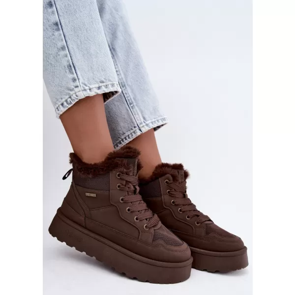  Damenschuhe BIG STAR SHOES UU274168 BRAUNE/BEIGE SCHATTEN 