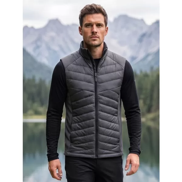  Hybridweste für Herren MALFINI PREMIUM CROSS 557 HELLES ANTHRAZIT 