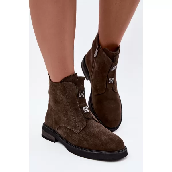  Damenschuhe D&A CR62-3334 KHAKI 